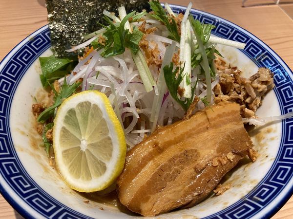 「冷やし味噌まぜそば」@狼煙 浦和店の写真