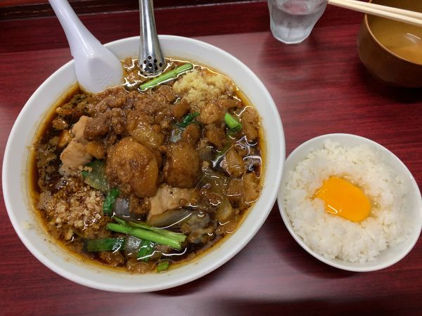 「スタ満ソバ（太麺）900円」@元祖スタミナ満点らーめん すず鬼の写真