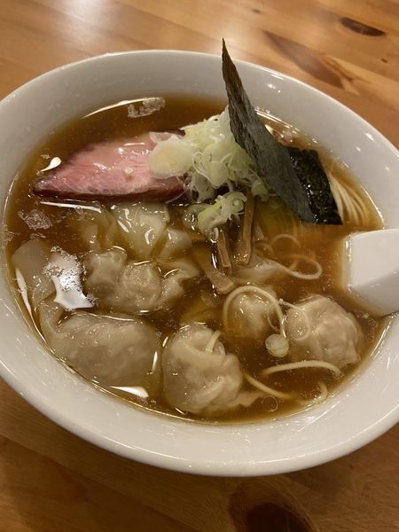 「ワンタンメン」@支那ソバ おさだの写真