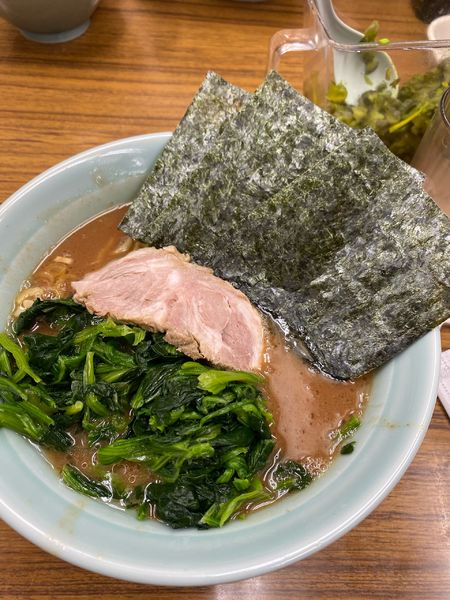 「ラーメン」@横浜ラーメン 武蔵家 明大前店の写真
