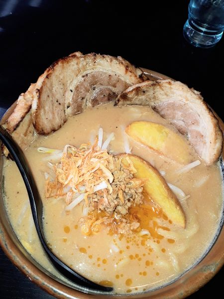 「北海道味噌チャーシュー」@麺場 田所商店 前橋東店の写真