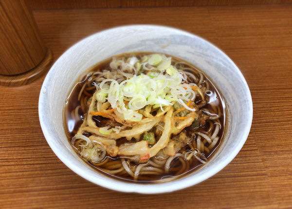 「天ぷらそば(450円)」@たまもの写真