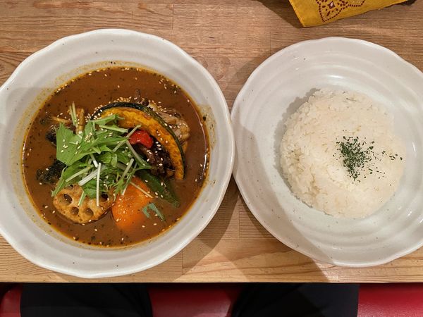 「ベジタブルカリー」@札幌スープカレー hirihiri OH! Do-Riの写真