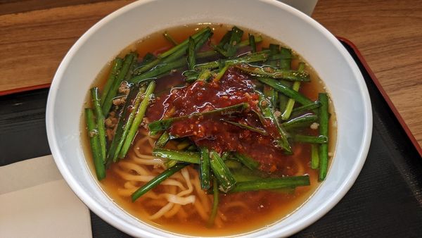 「激辛ニララーメン（880円）」@YASMOCCA 都賀西方PA下りの写真