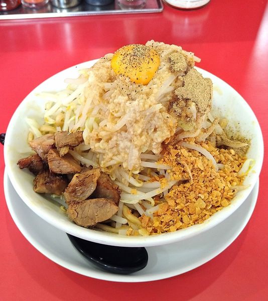 「まぜそばミドル 1000円」@継承 あっ晴れ 大府店の写真