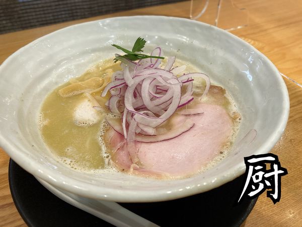 「うっ鶏そば¥780」@麺や厨の写真