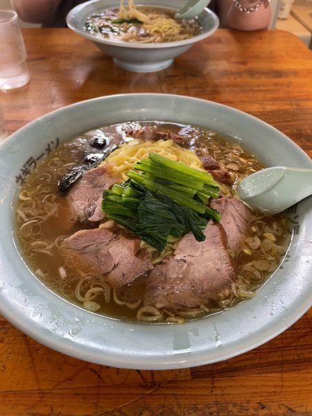 「チャーシューめん　大盛り」@ラーメンショップ 古川店の写真