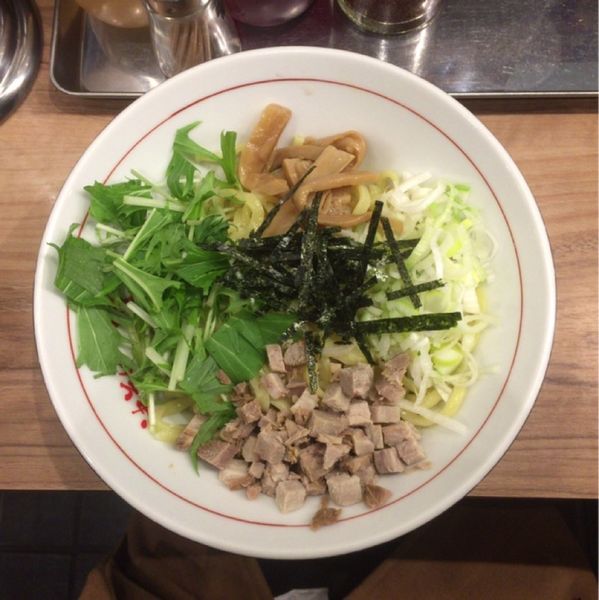 「油そば 醤油」@油そば 力の写真