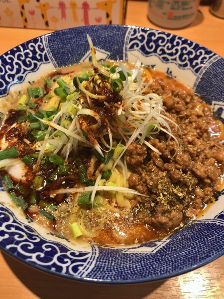 「汁なし坦々麺」@中華そば 虎桜の写真