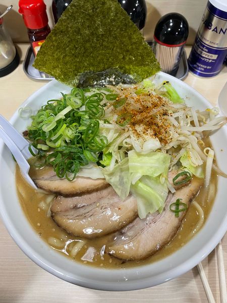 「豚骨味噌チャーシュー大盛り」@麺家 むら田の写真