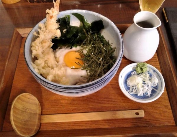 「冷しぶんぶくそば(1100円)」@そば切り ぶんぶく庵の写真