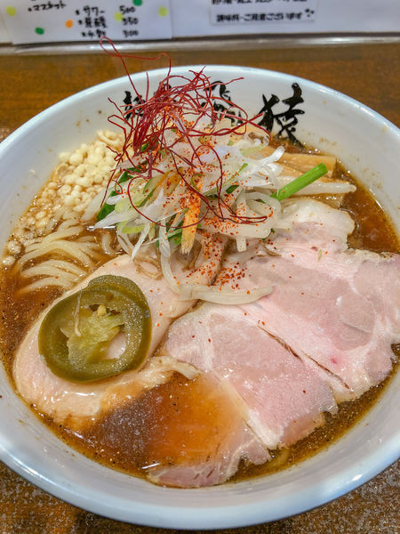 「冷やし辛し煮干し（夏季限定）」@麺場 飛猿の写真