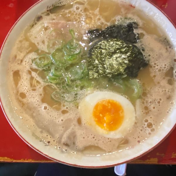 「豚骨ラーメン」@中洲屋台 長浜ラーメン 初代 健太の写真