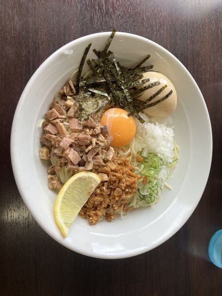 「冷やしまぜそば➕味玉」@麺屋 結の写真