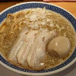 背脂中華そば　味玉