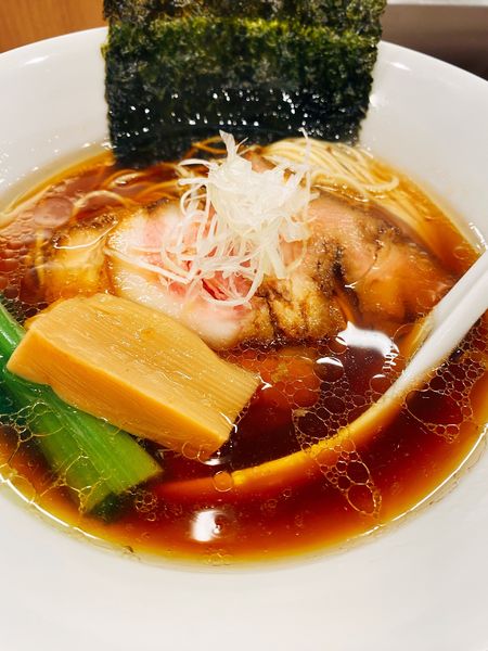 「中華そば生醤油」@いのちノ中華そば 龍ノ谷の写真