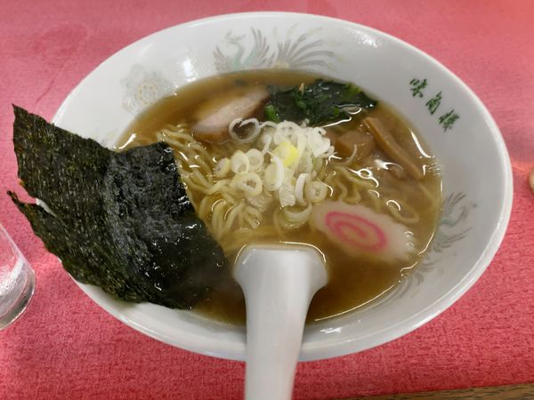 「ラーメン　600円」@中華料理とんかつ 味角楼の写真
