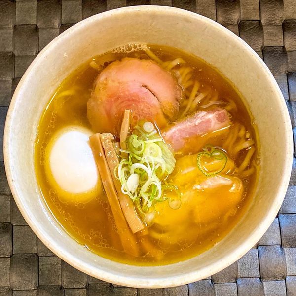 「あじ玉汐そば ¥950」@らぁ麺や 汐そば雫の写真