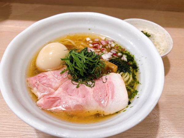 「冷やし塩 茶漬けセット」@麺笑巧真の写真