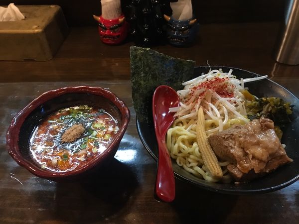 「シビカラ味噌つけ麺」@シビカラ味噌らー麺 鬼の目にも涙の写真