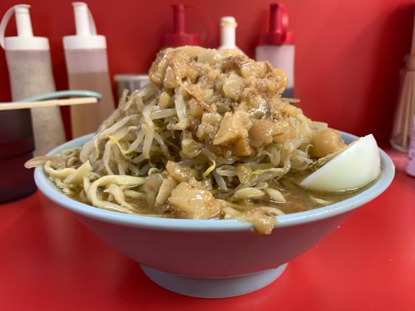 「ラーメン、チョイ野菜、チョイ油」@ラーメン富士丸 東浦和店の写真
