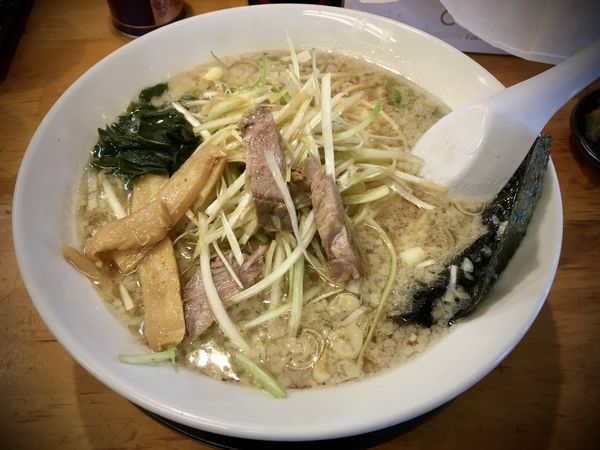 「ネギラーメン(790¥)」@ラーメンショップ椿 二本松店の写真
