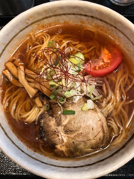 「旨辛冷やしラーメン　902円」@五味八珍 御油店の写真