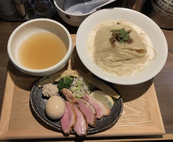 「特製鴨出汁つけ蕎麦(塩)」@鴨出汁中華蕎麦 麺屋yoshikiの写真