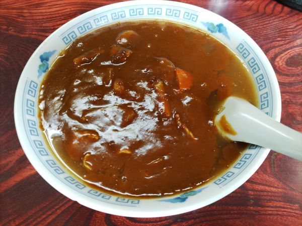 「カレーラーメン」@みのりやの写真