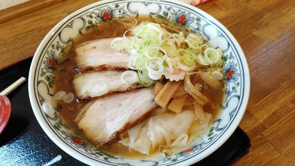 「🉐中華そば　大盛　こってり」@丸山中華蕎麦店の写真