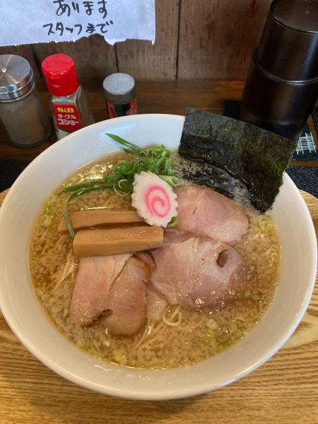 「背脂煮干しそば」@あかつきほじなしの写真