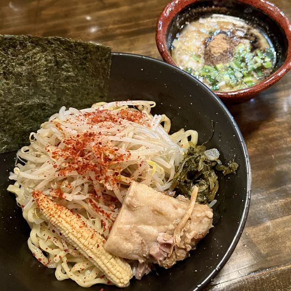 「シビカラ味噌つけ麺（300g・シビれ少なめ・カラさ抜き）」@シビカラ味噌らー麺 鬼の目にも涙の写真