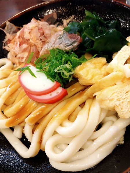 「冷やしかやく伊勢うどん」@岡田屋の写真