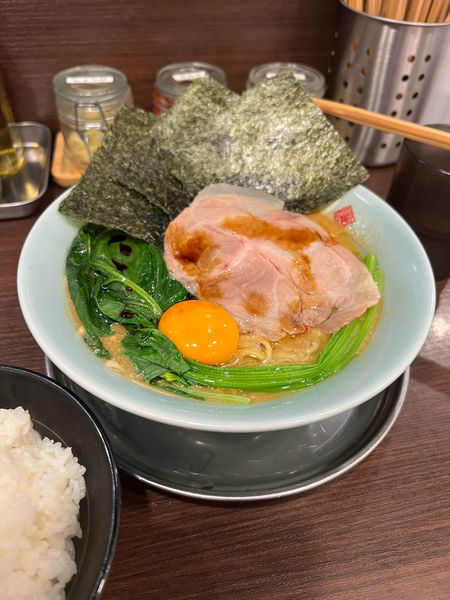 「とぎ卵ラーメン　790」@横浜家系ラーメン 大幸家 小平店の写真