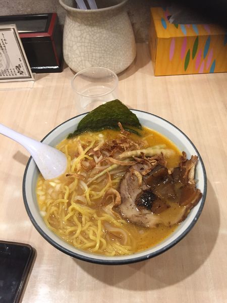 「玉葱味噌らーめん¥850」@麺屋 ななしぐれの写真