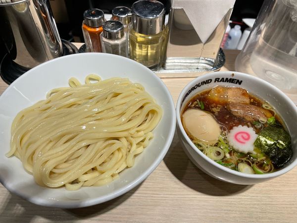 「特製つけめんライト（淡麗）」@TOKYO UNDER GROUND RAMEN 頑者の写真