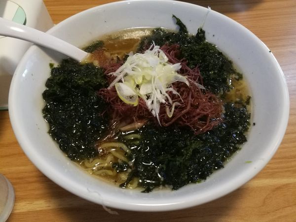 「塩磯辺ラーメン」@焙煎らーめん 玄の写真