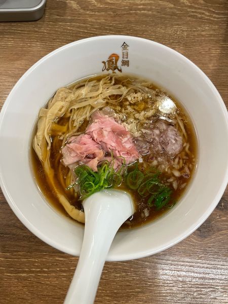「金目鯛らぁ麺(800円)醤油」@金目鯛らぁ麺 鳳仙花 綱島店の写真