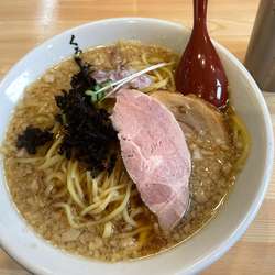 背脂煮干しそば