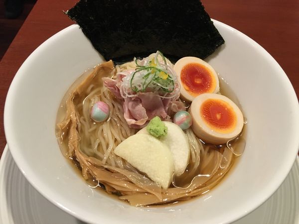 「【限定】冷やしらぁ麺（真昆布水×がごめ昆布水）」@酒肴場 屯の写真
