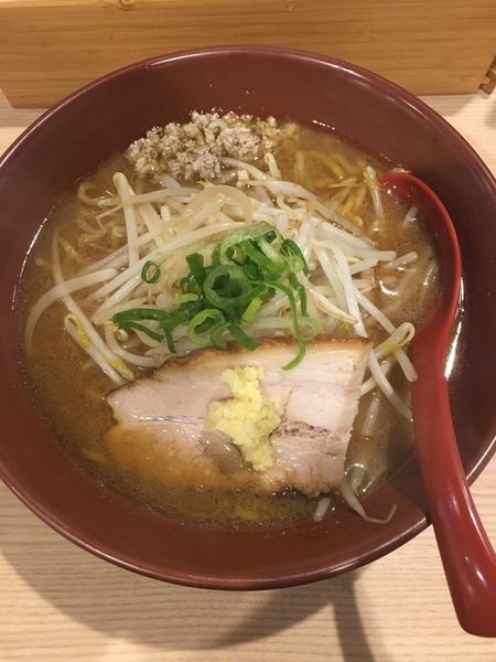 「焼き味噌(830円)」@拉麺 大公 南太田本店の写真