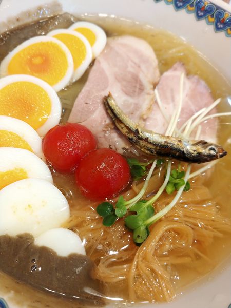 「伊吹いりこの本格冷麺」@らーめんセンター トミオの写真