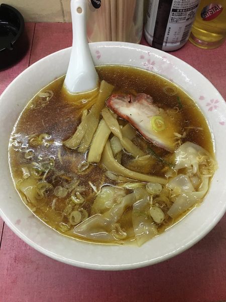 「ワンタンメン(620円)」@中華料理 萬福の写真