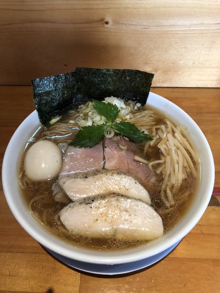 「特製こもんそば(醤油)」@麺ゃこもんの写真