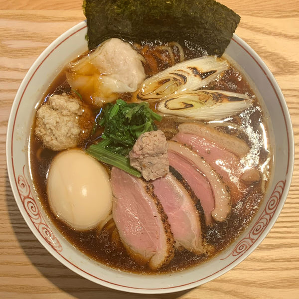 「特製鴨出汁中華蕎麦（醤油）」@鴨出汁中華蕎麦 麺屋yoshikiの写真