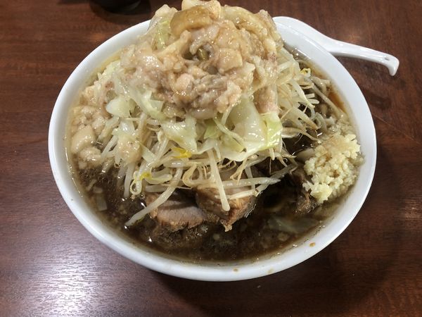 「ラーメン豚増し」@D麺の写真