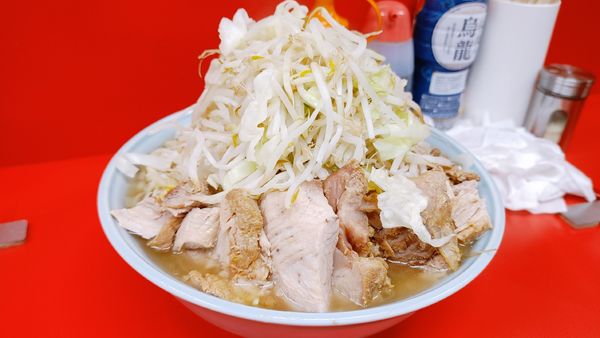 「大豚(ヤサイ)￥1,000」@ラーメン二郎 一橋学園店の写真