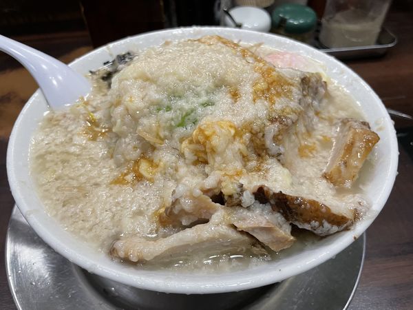 「期間限定ラーメン　大油」@らーめん潤 蒲田店の写真