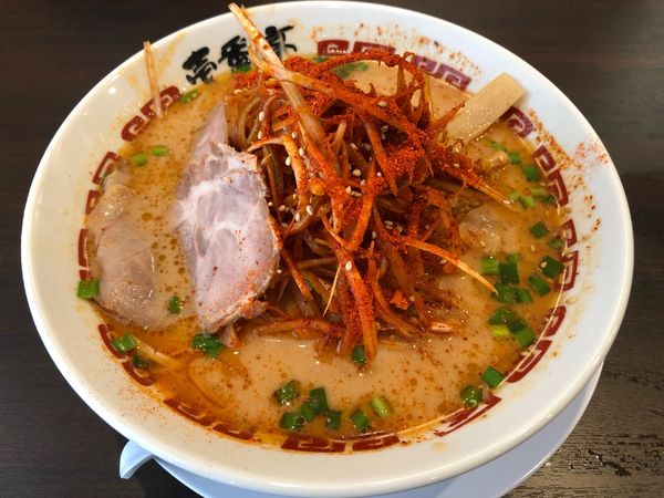 「辛ネギ熟成味噌ラーメン」@熟成味噌ラーメン 壱番亭 八幡神社前店の写真