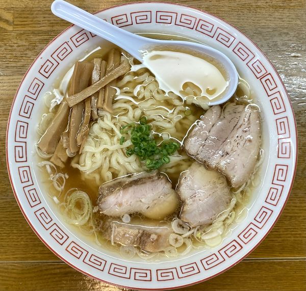 「ラーメン 750円」@喜多方ラーメン新じまの写真